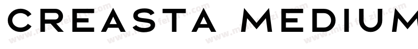 creasta medium字体转换